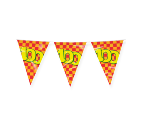 Paper Dreams Flaggengirlande zum 100-jährigen Jubiläum, 10 m | pro Stück Paper Dreams Flaggengirlande zum 100-jährigen Jubiläum, 10 m | pro Stück