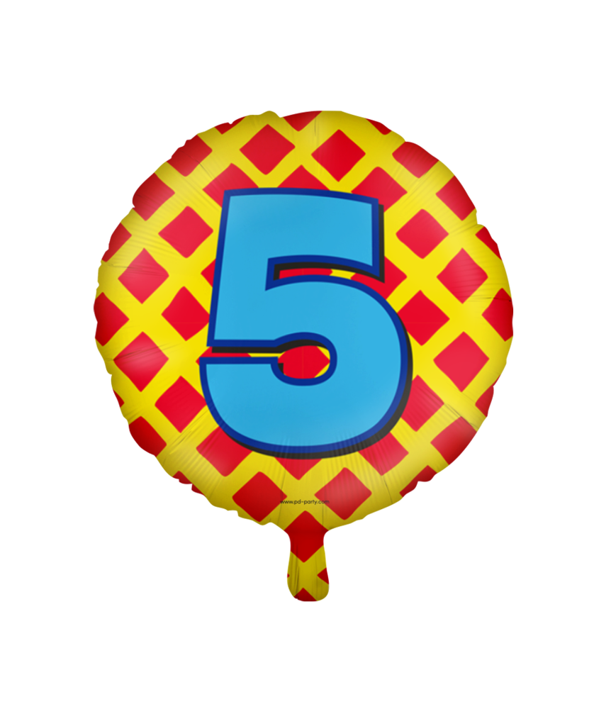 Paper Dreams Helium balloon 5 years party | 45cm