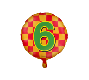 Paper Dreams Helium ballon 6 jaar party | 45cm