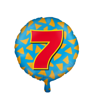 Paper Dreams Ballon à l'hélium pour fête de 7 ans | 45 cm