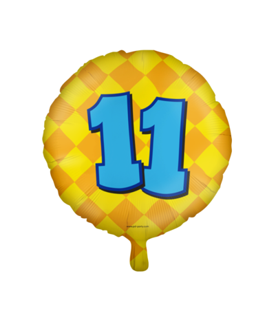 Paper Dreams Ballon à l'hélium pour une fête de 11 ans | 45 cm