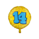 Paper Dreams Ballon à l'hélium pour une fête de 14 ans | 45 cm Paper Dreams Ballon à l'hélium pour une fête de 14 ans | 45 cm