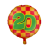 Paper Dreams Ballon à l'hélium pour fête de 20 ans, 45 cm, dégonflé | à l'unité Paper Dreams Ballon à l'hélium pour fête de 20 ans, 45 cm, dégonflé | à l'unité