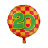 Paper Dreams Helium Ballon 20 jaar party 45cm Leeg | per stuk Paper Dreams Helium Ballon 20 jaar party 45cm Leeg | per stuk