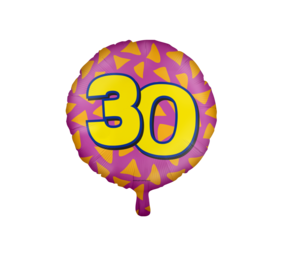 Paper Dreams Ballon à l'hélium pour fête de 30 ans | 45 cm