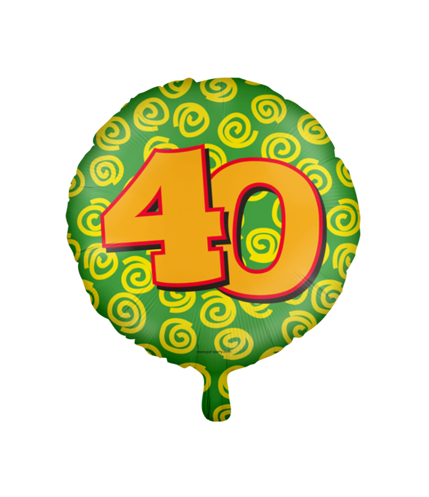 Paper Dreams Helium balloon 40 years party | 45cm
