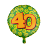 Paper Dreams Helium ballon 40 jaar party | 45cm Paper Dreams Helium ballon 40 jaar party | 45cm