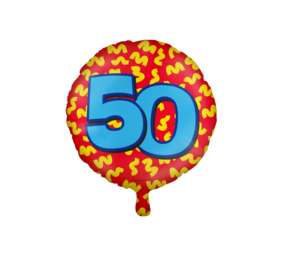 Paper Dreams Ballon à l'hélium pour fête de 50 ans | 45 cm
