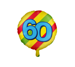 Paper Dreams Helium ballon 60 jaar party | 45cm