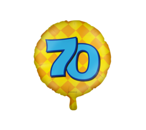 Paper Dreams Helium ballon 70 jaar party | 45cm Paper Dreams Helium ballon 70 jaar party | 45cm