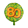 Paper Dreams Heliumballon zur 80. Geburtstagsfeier | 45 cm Paper Dreams Heliumballon zur 80. Geburtstagsfeier | 45 cm