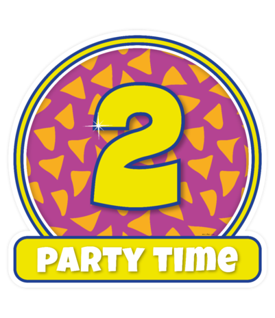 Paper Dreams Door sign 2 years party | 50cm