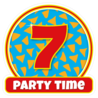 Paper Dreams Door sign 7 years party | 50cm