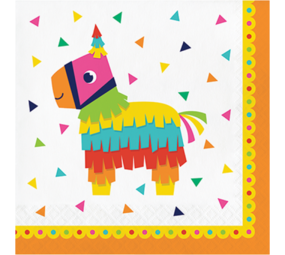 Creative Converting Piñata Napkins 32x32cm | 16 pieces