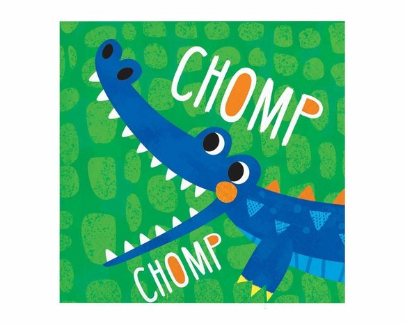 Creative Converting Alligator Napkins 24x24cm | 16 pieces