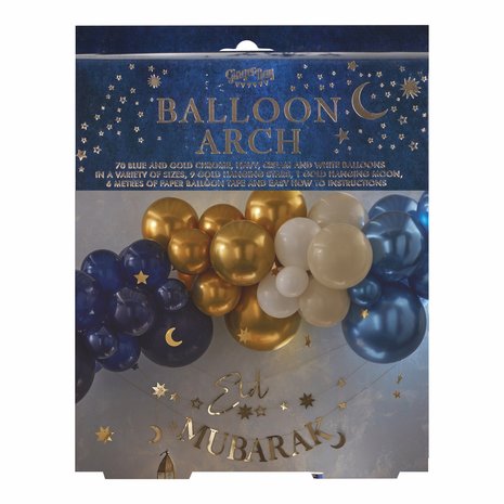 Ginger Ray Eid Mubarak Ballons zum Selbermachen | pro Set