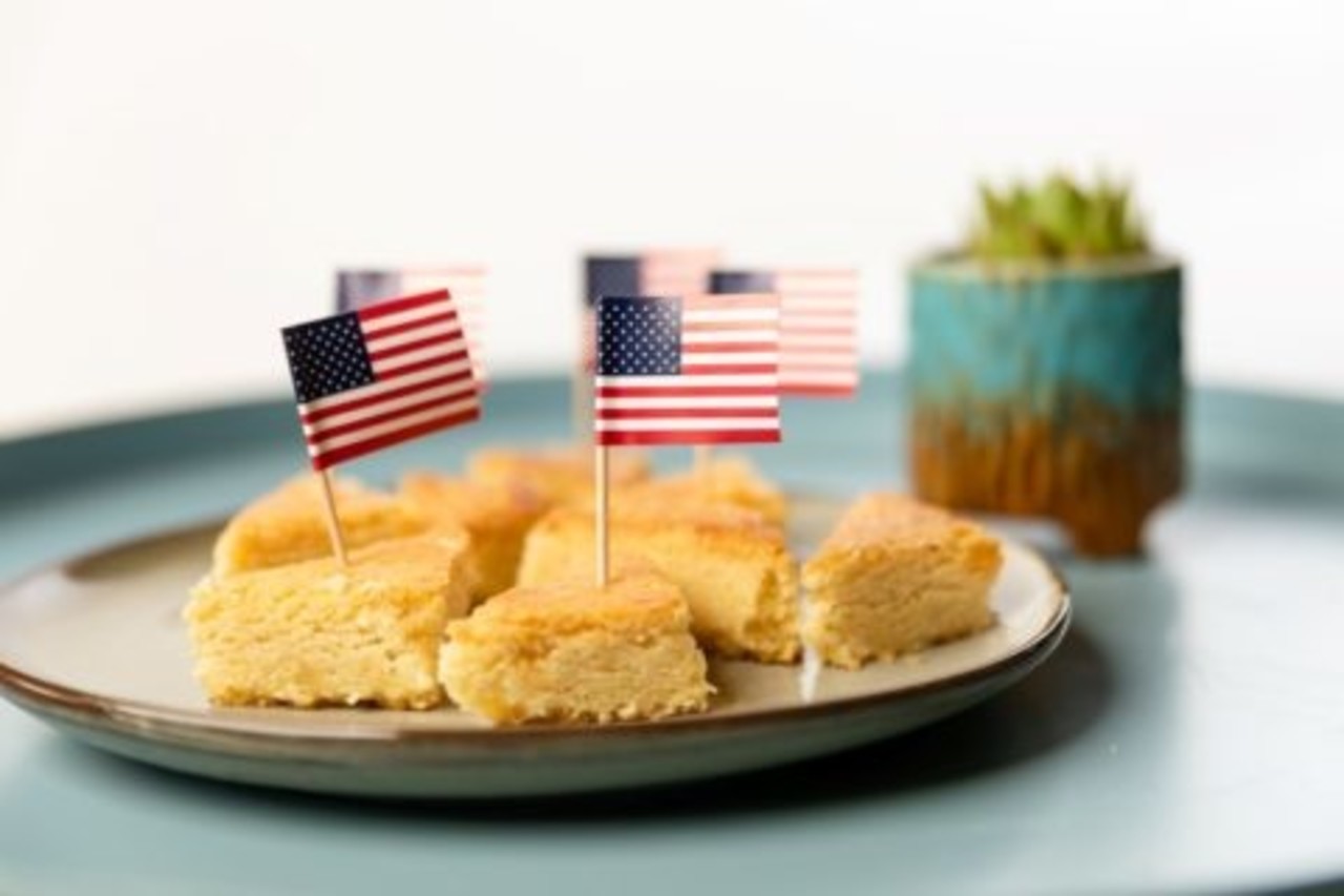 WeFiesta Prikkers vlag USA | 50 stuks