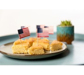 WeFiesta Prikkers vlag USA | 50 stuks WeFiesta Prikkers vlag USA | 50 stuks