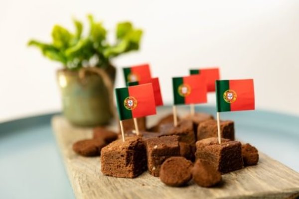 WeFiesta Piquets Drapeau du Portugal Vert - Rouge | 50 pièces