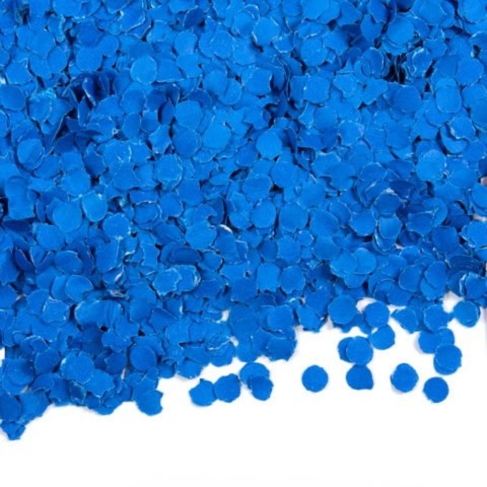 WeFiesta Konfetti-blaues Papier 100 g