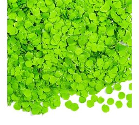 WeFiesta Confetti limegroen papier 100gr WeFiesta Confetti limegroen papier 100gr