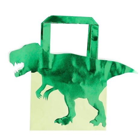 Ginger Ray Dinosaurus ROAR Uitdeelzakjes 19x22cm | 5 stuks Ginger Ray Dinosaurus ROAR Uitdeelzakjes 19x22cm | 5 stuks