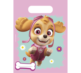 Procos Party Paw Patrol Skye and Everest Handout Bags 17x24cm | 6 pieces