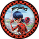 Procos Party Miraculous Ladybug bord 23cm | 8 stuks Procos Party Miraculous Ladybug bord 23cm | 8 stuks