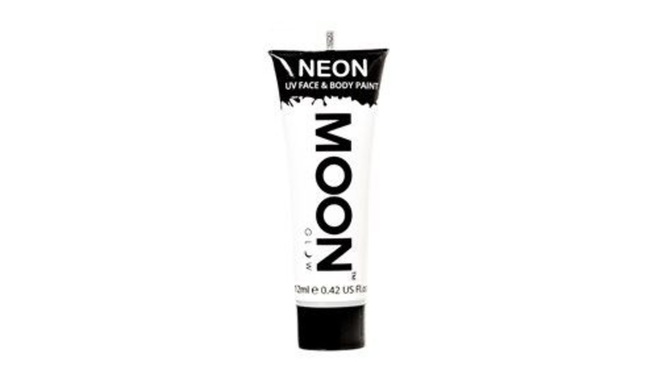 Haza - Witbaard Peinture visage et corps NEON blanche | tube de 12 ml Haza - Witbaard Peinture visage et corps NEON blanche | tube de 12 ml