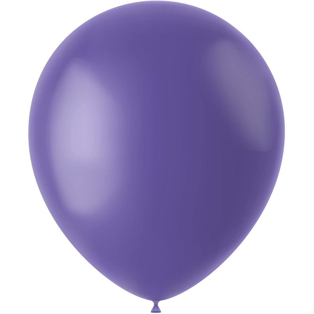 Folat Blauwe ballonnen Cornflower Blue mat 33cm | 10 stuks Folat Blauwe ballonnen Cornflower Blue mat 33cm | 10 stuks