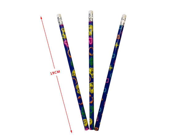 LG Imports Gamer Neon Pencils 19cm | 12 pieces