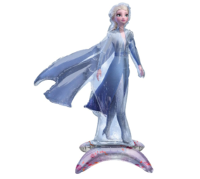 Anagram Frozen Elsa foil balloon standing
