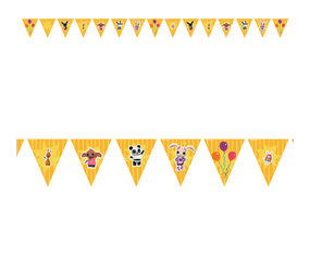 Amscan Bing bunting garland 330x18cm | per piece