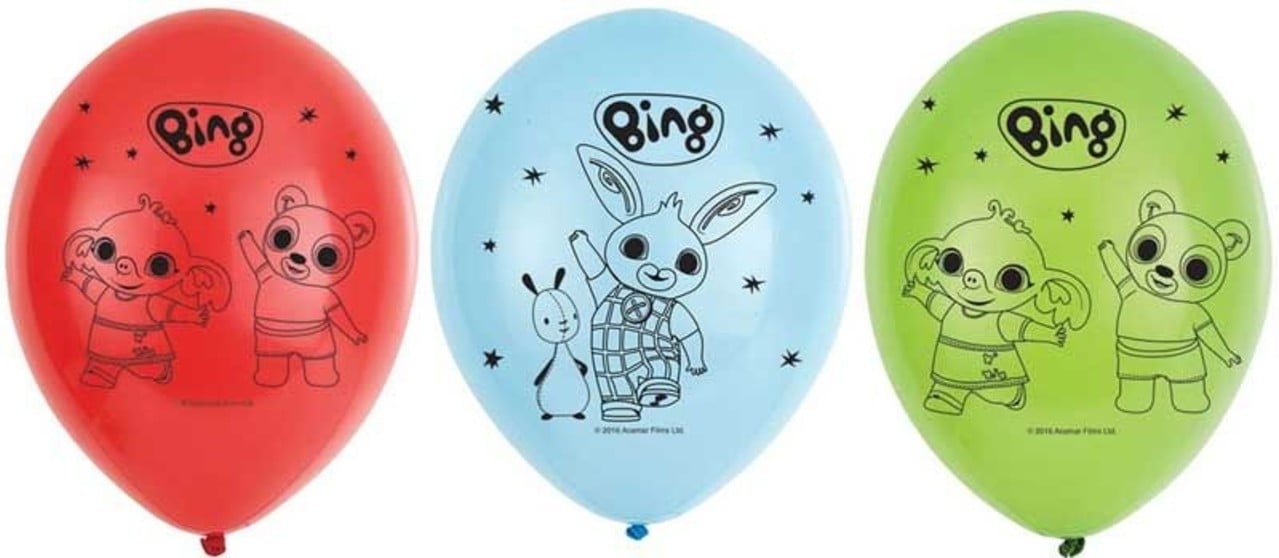 Amscan Bing balloons 27cm | 6 pieces