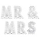 Ginger Ray Ballonmosaik-Ständer MR & MRS | Set