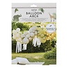 Ginger Ray DIY balloon arch green, cream, grey and gold chrome | per kit Ginger Ray DIY balloon arch green, cream, grey and gold chrome | per kit
