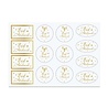 Haza - Witbaard Gold Eid Mubarak Gift Tags | 14 pieces Haza - Witbaard Gold Eid Mubarak Gift Tags | 14 pieces