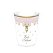 Zin El Afrah Eid Mubarak Becher, rosa, 350 ml | 8 Stück