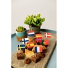 WeFiesta Piquets drapeaux internationaux | 50 pièces WeFiesta Piquets drapeaux internationaux | 50 pièces