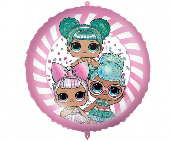 Procos Party LOL Surprise Glitterati Folie Ballon 45cm | per stuk