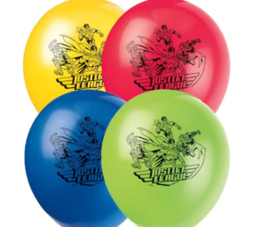 Unique Party Superhelden Justice League Ballonnen 30cm | 8 stuks Unique Party Superhelden Justice League Ballonnen 30cm | 8 stuks