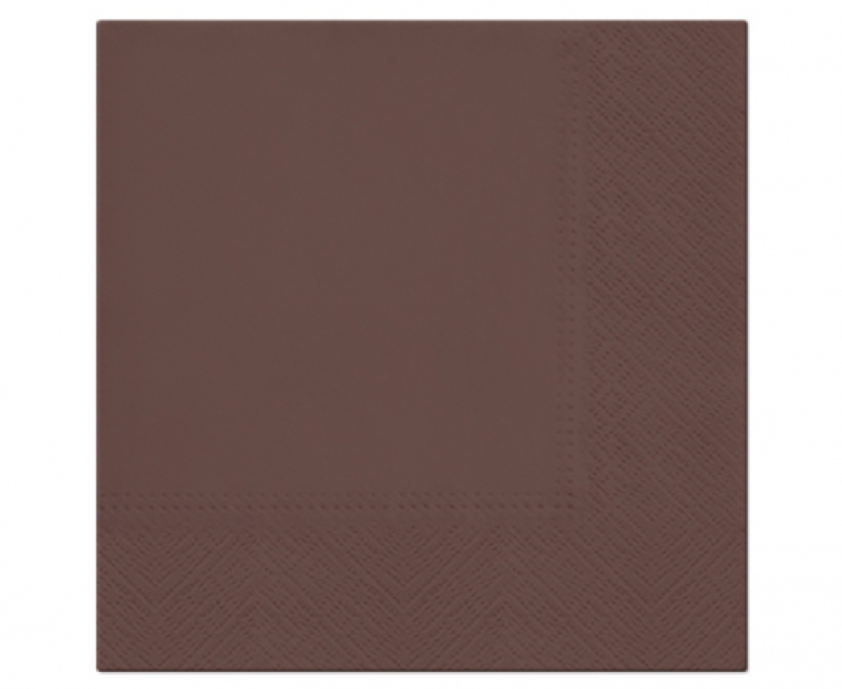 Godan Brown napkins 33x33cm | 20 pieces