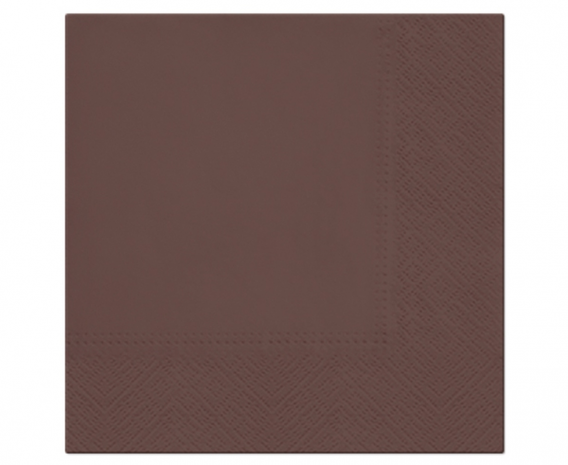 Godan Brown napkins 33x33cm | 20 pieces