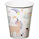 Folat Gobelets Licorne et Arc-en-ciel 250 ml | 6 pièces