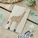 Ginger Ray Servietten „Let's go Wild“ Giraffe 16x16cm | 16 Stück