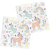 Folat Serviettes Licorne et Arc-en-ciel 33x33cm | 20 pièces Folat Serviettes Licorne et Arc-en-ciel 33x33cm | 20 pièces