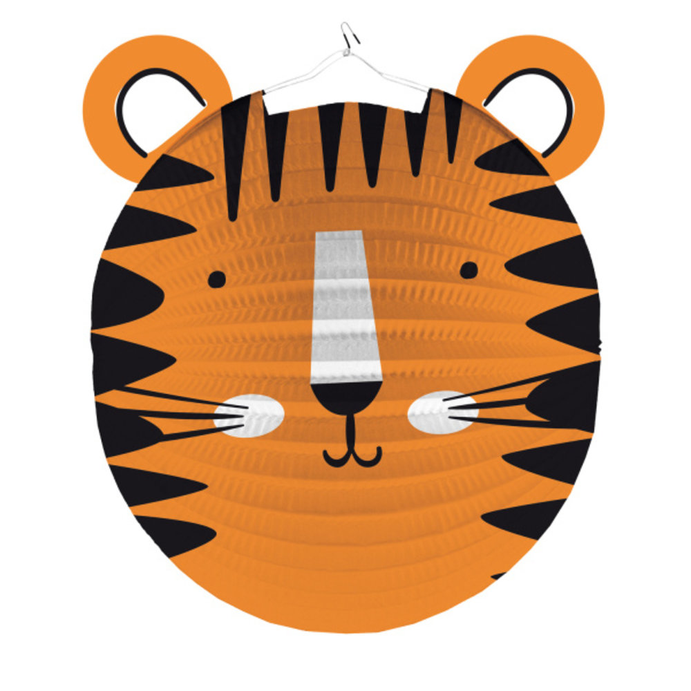 Amscan Tigerlaterne 25 cm | pro Stück
