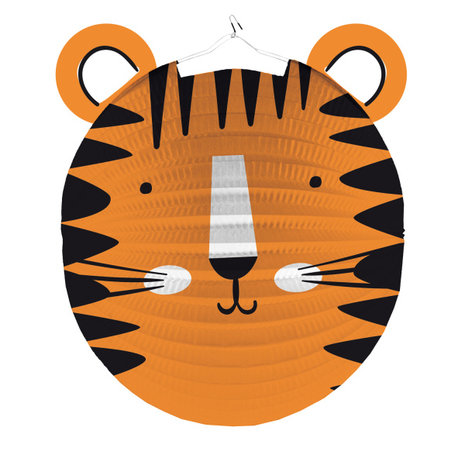 Amscan Tiger Lantern 25cm | per piece
