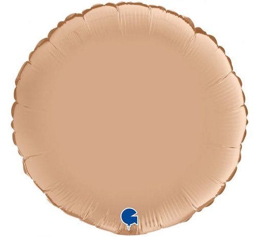 Grabo Nude satin helium balloon round | 46 cm
