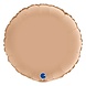 Grabo Nude satin helium balloon round | 46 cm